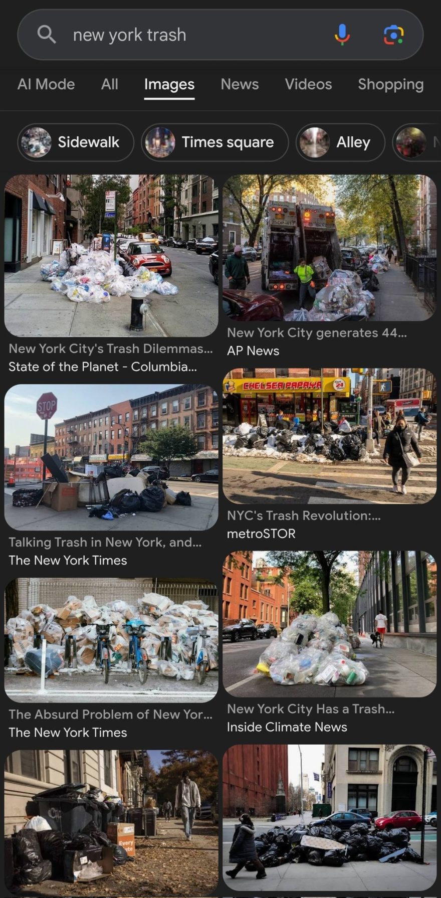 New York City Trash