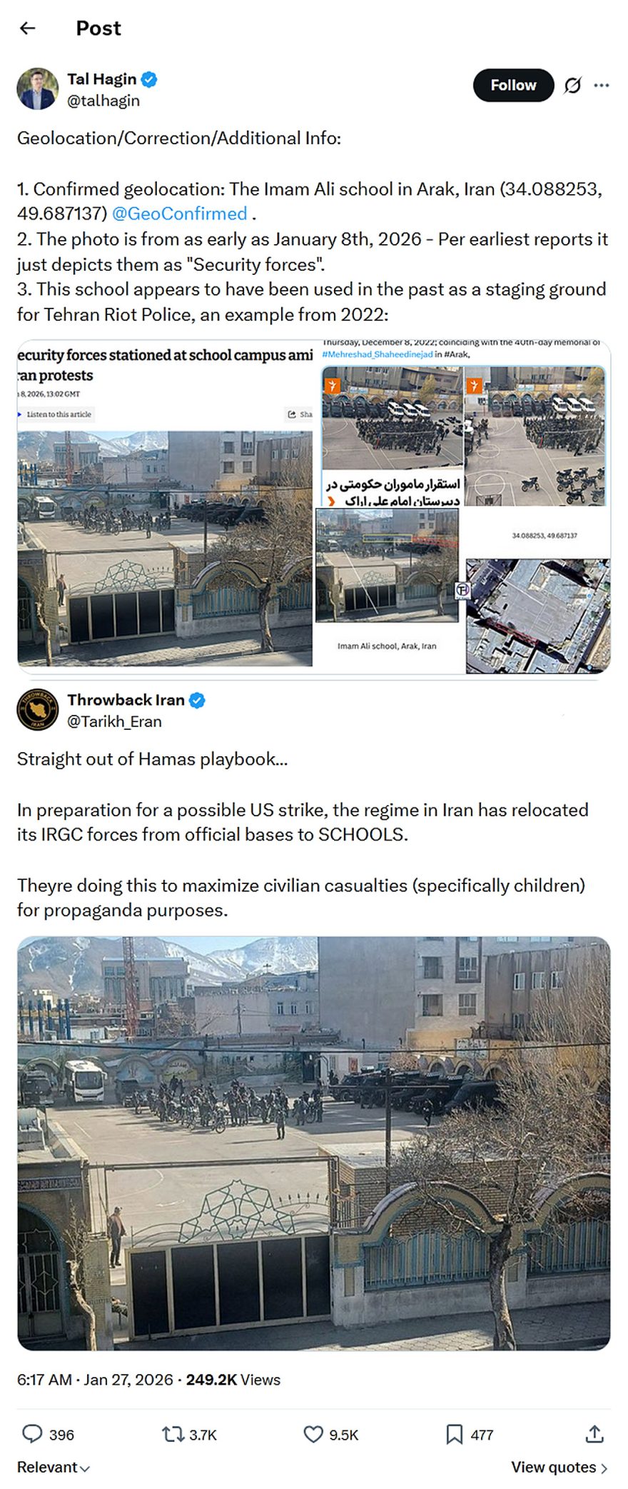 Tal Hagin-tweet-27January2026-Geolocation-Correction-Additional Info