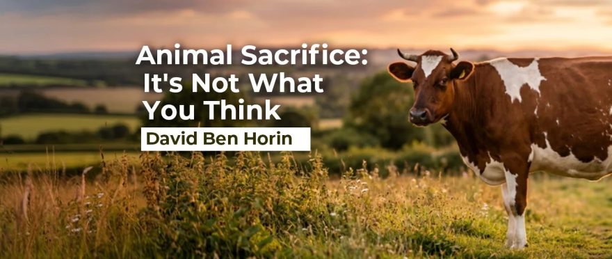 Animal Sacrifice It’s Not What You Think by David Ben Horin