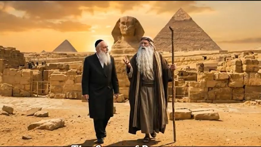 Rabbi Lazer Brody and Moses