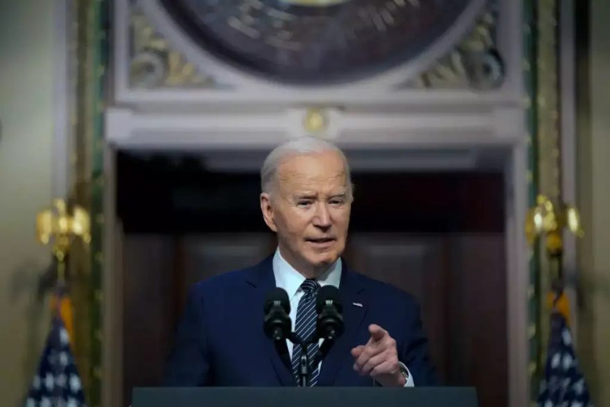 Joe Biden. Photo: Mark Schiefelbein, AP