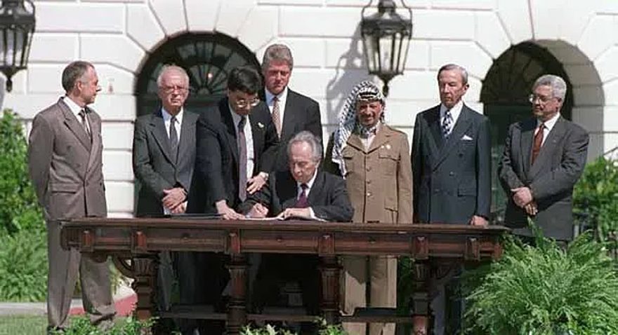 signing ceremony for the Oslo Accord