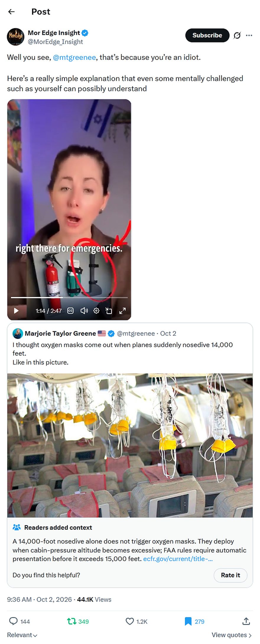 Mor Edge Insight-tweet-2October2026-simple explanation flydubai Flight FZ1073
