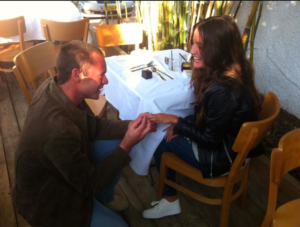 A FALLEN SOLDIER, A GRIEVING FIANCÉE: Benaya Sarel (left) and Gali Nir were planning an August wedding, not a funeral with 10,000 in attendance. Western media outlets are all-but-uninterested in such stories. (photo courtesy of Talya Peled Keinan)